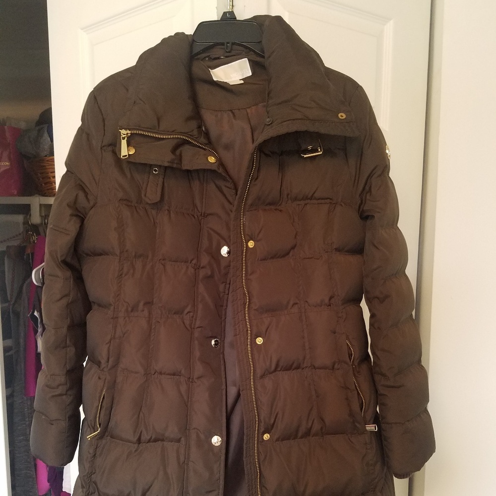 MINT condition Michael Kors down coat - size Large